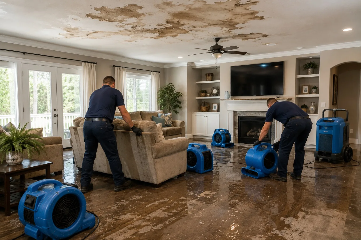 Water Damage Restoration Poway in Poway